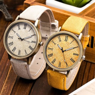 Đồng hồ analog máy quartz nữ dây da mặt đá pha lê thời trang sang trọng