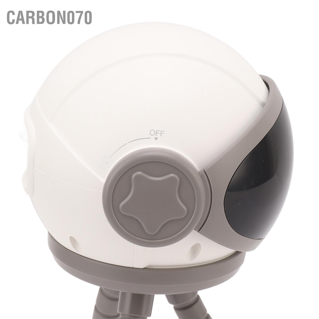 Carbon070 Quạt Xe Đẩy Cho Bé 3 Tốc Độ Sạc USB An Toàn Di Động Kẹp Linh Hoạt Trên Phòng Ngủ Để Bàn Đạp