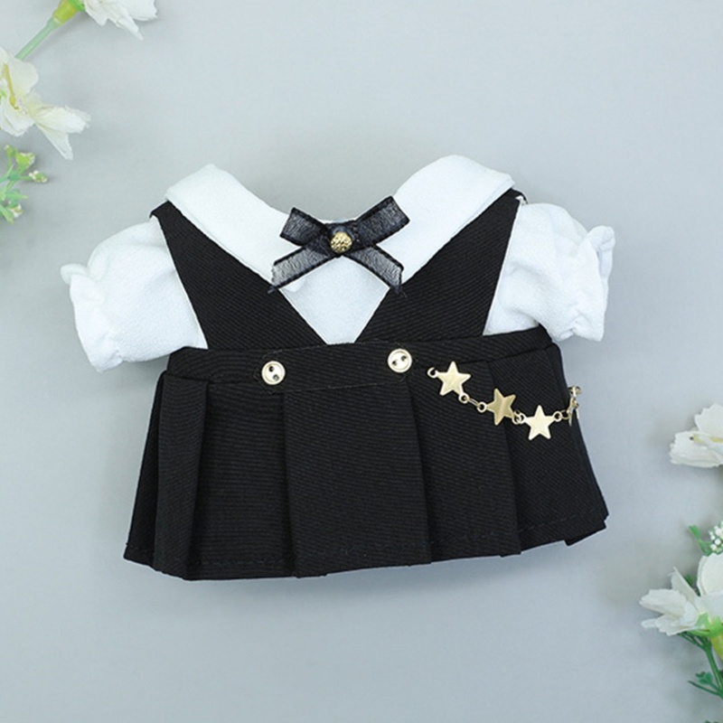 Búp Bê Nhồi Bông Cotton 20cm Kèm Quần Áo Đáng Yêu