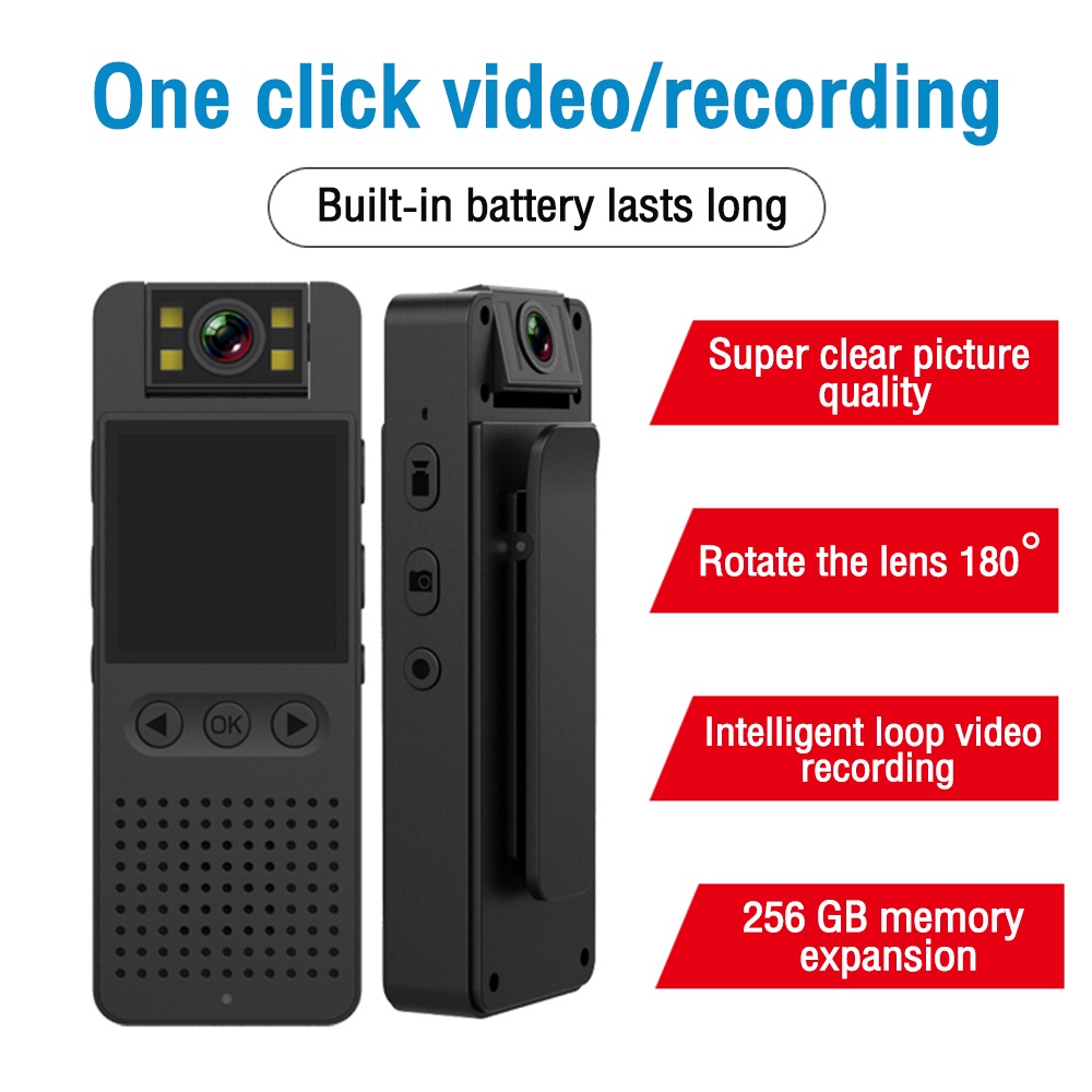 Máy Quay An Ninh dvr 1080p hd Có Nam Châm Gắn Sau Lưng Xe Hơi