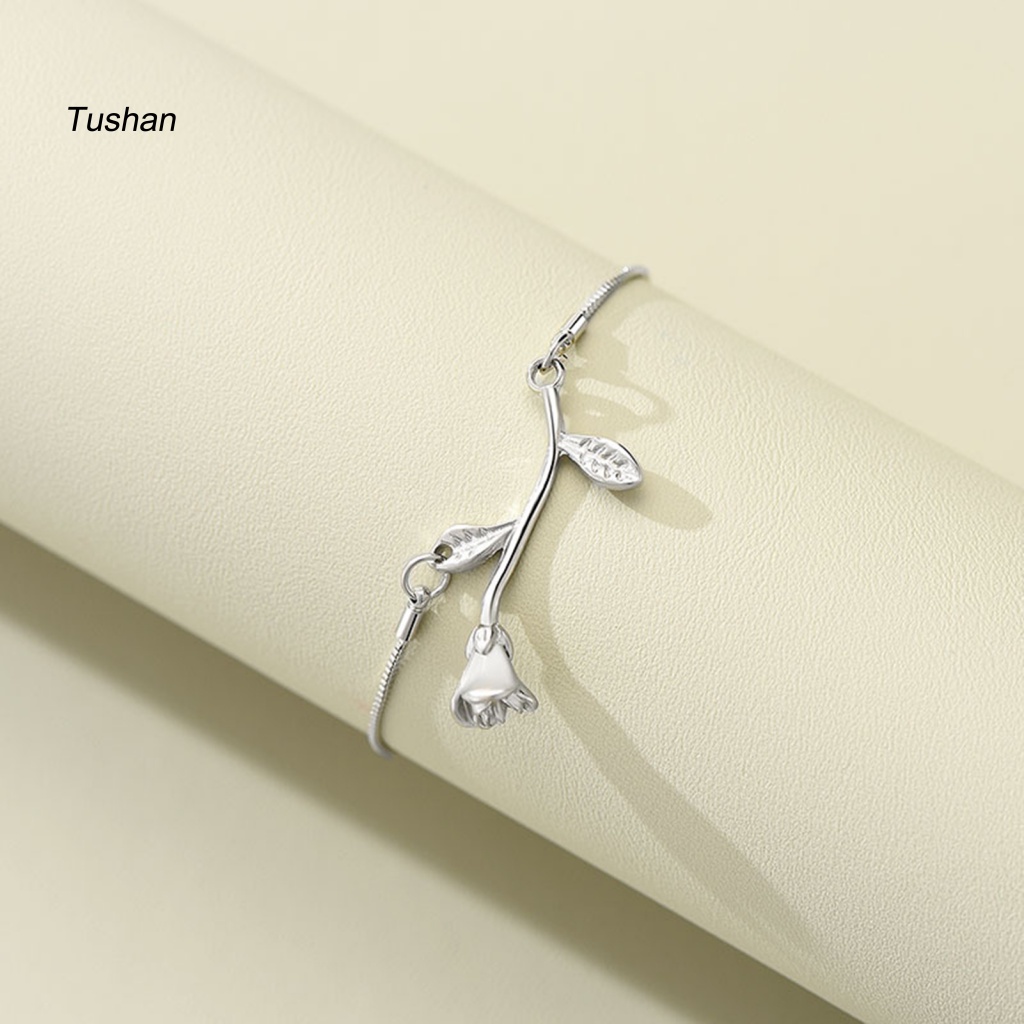 [Ts] Vòng Tay Dạng Kéo Đính Chuông Sinh Học Tươi Sáng Đơn Giản Thoải Mái Dễ Phối Đồ Có Thể Điều Chỉnh Trang Sức Cho Nữ