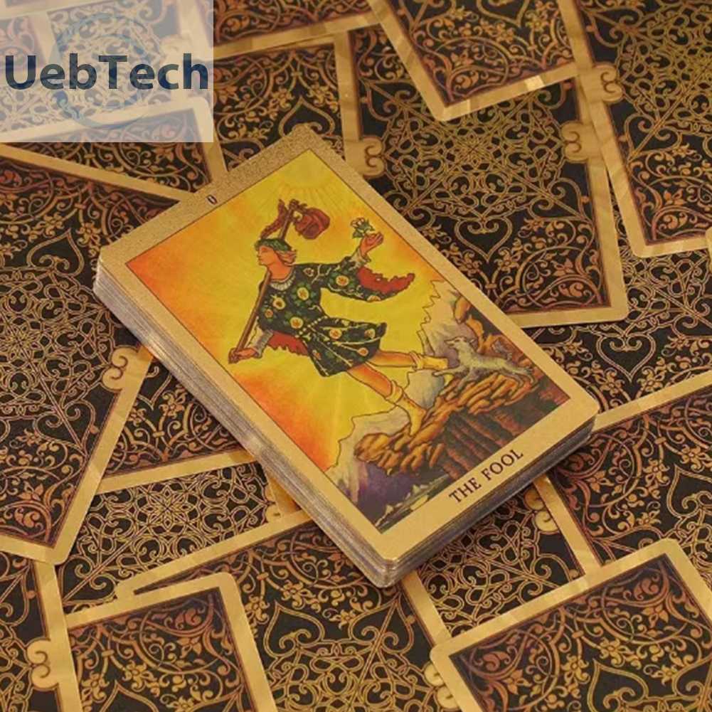 Bộ Bài Tarot Vàng Kim Chống Mài Mòn