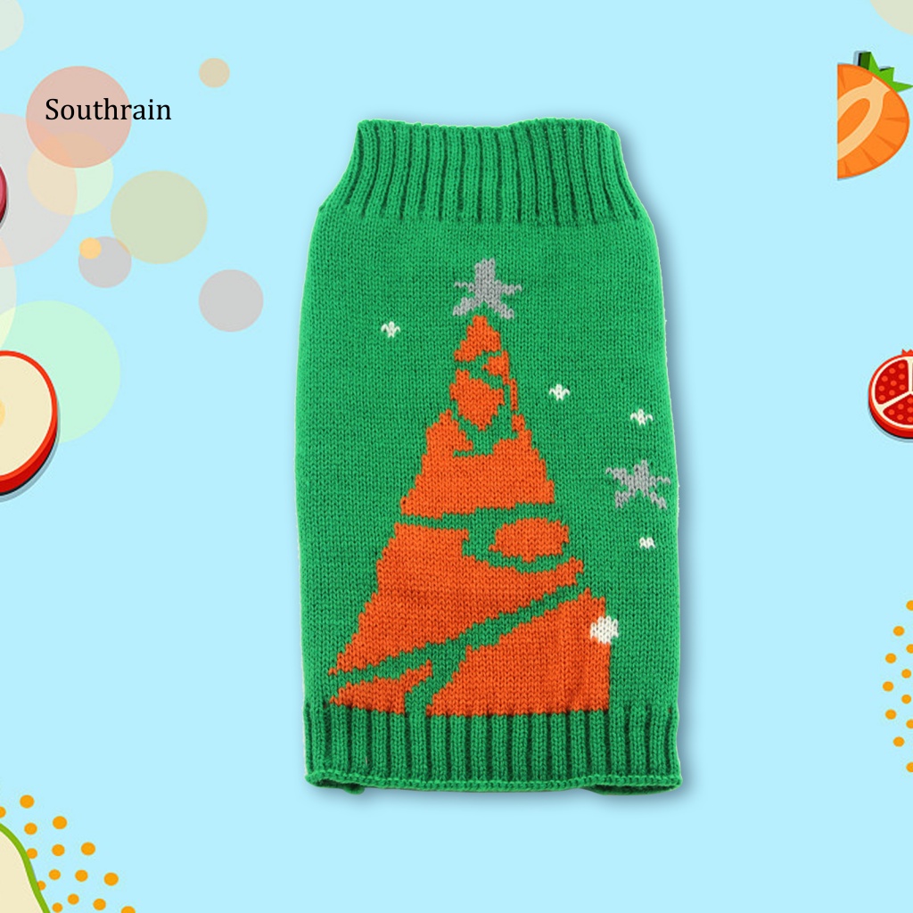 Áo Sweater Dệt Kim Polyester Thân Thiện Với Da Cho Cún Cưng
