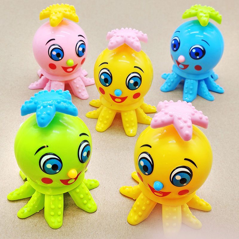 Mới Đồ Chơi Lên Dây Cót Hình Bạch Tuộc Hoạt Hình Đáng Yêu