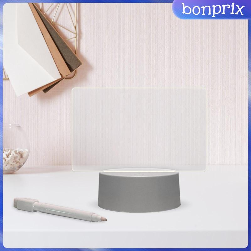 Bảng Ghi Chú Bằng Acrylic Tích Hợp Đèn USB Tiện Dụng Cho Văn Phòng
