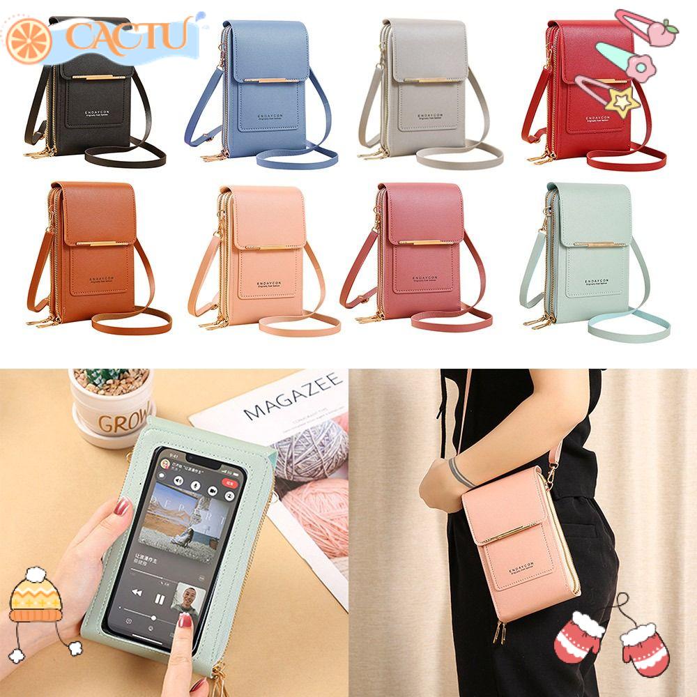 Túi Đeo Chéo Đựng Điện Thoại Chất Lượng Cao Có Thể Chạm Màn Hình Cảm Ứng