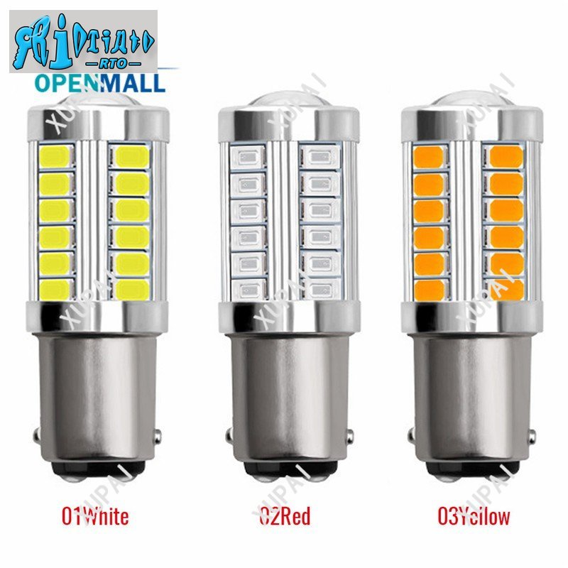 Đèn led Tín Hiệu Phanh / Xi Nhan 33 SMD RTO 1156 / 1157 P21W P21W Chuyên Dụng Cho Xe Hơi / Xe Máy