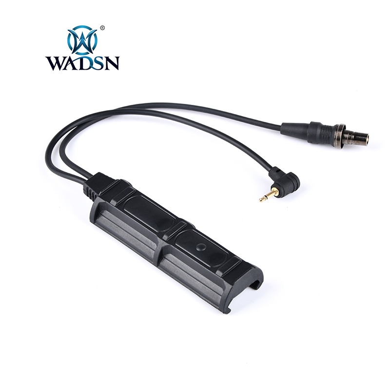 Công Tắc Kép Điều Khiển Từ Xa PEQ 2 Nút Cho Đèn Pin PEQ M3X DBAL M300 M600