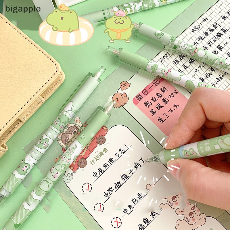 Set 6 Bút Bi Ngòi 0.5mm Họa Tiết Dễ Thương