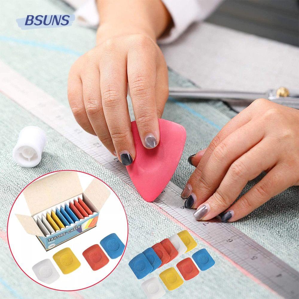 Bsuns Bộ 10 Phấn Đánh Dấu May Vá Có Thể Xóa Được Cho Thợ May Vá Mới