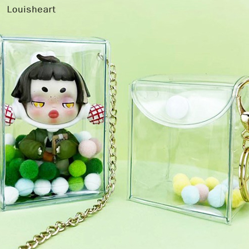 Túi Đựng Mỹ Phẩm Louisheart Trong Suốt Chống Thấm Nước Sức Chứa Lớn Tiện Dụng Cho Nữ