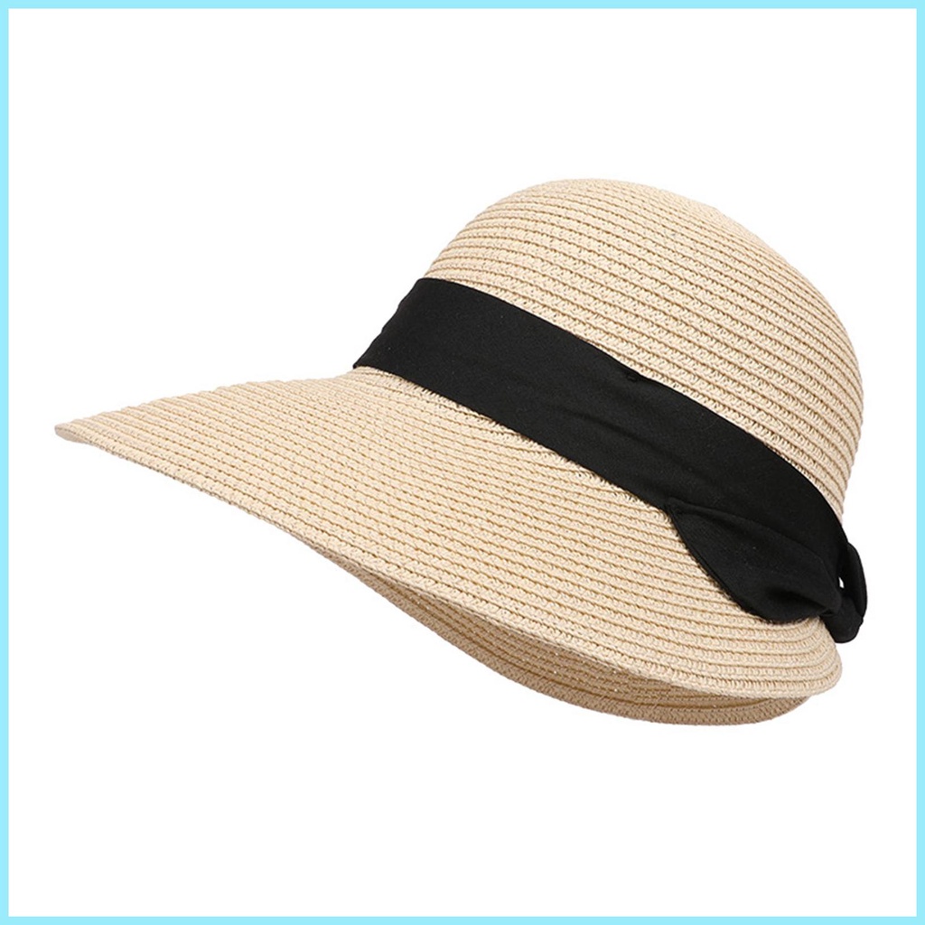 Nón Cối Rộng Vành Che Nắng Chống Tia UV Thời Trang Đi Biển Mùa Hè Cho Nữ