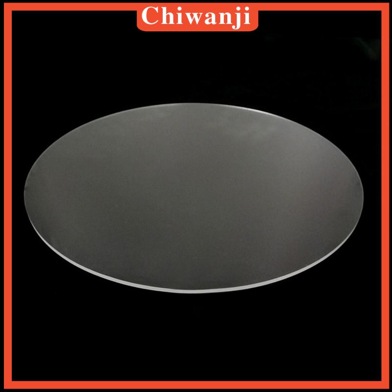Đĩa Tròn Bằng Acrylic Đựng Bánh Tráng Miệng Tái Sử Dụng Tiện Lợi