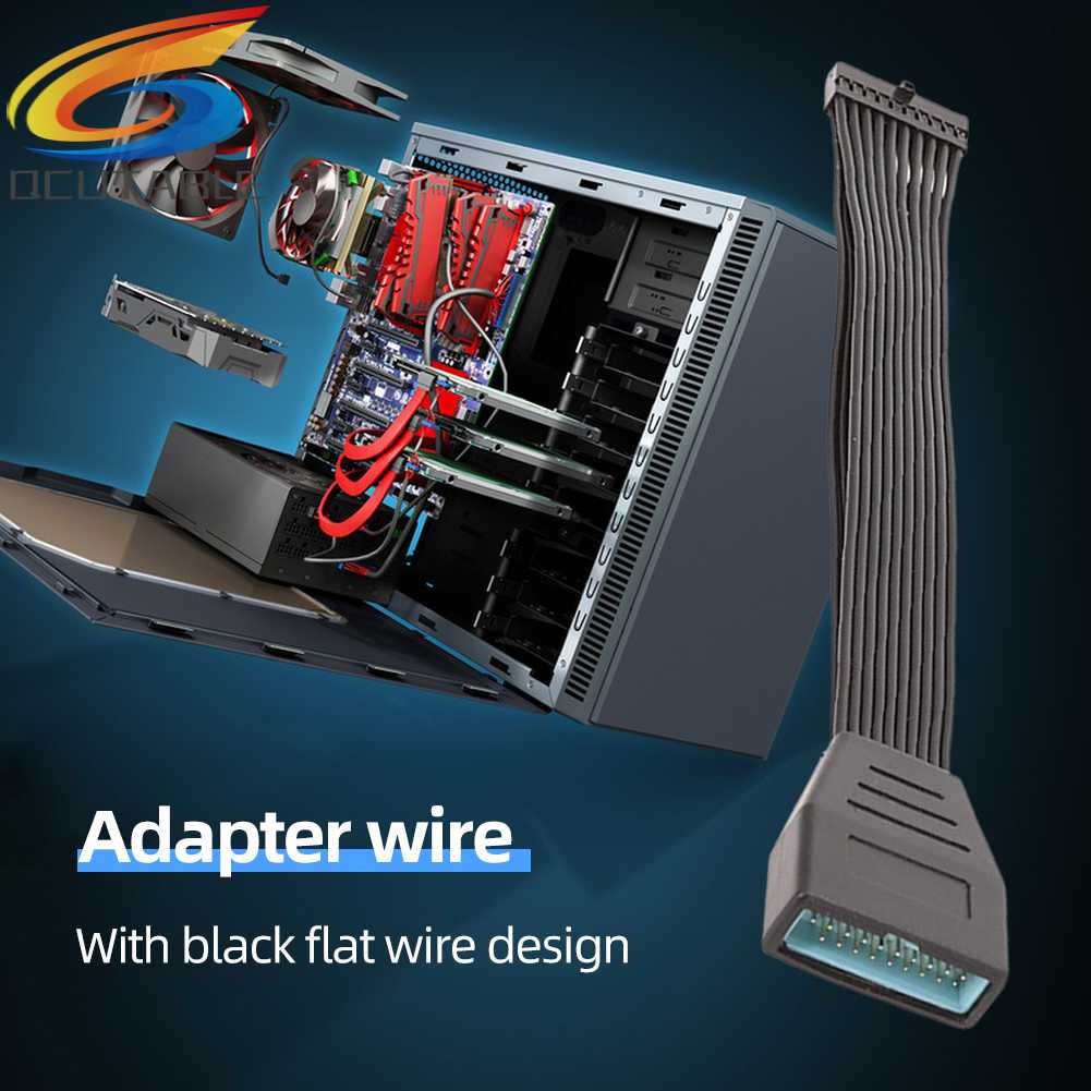 Cáp Nối Bo Mạch Chủ 19P 20Pin Dài 15cm Cho Máy Tính