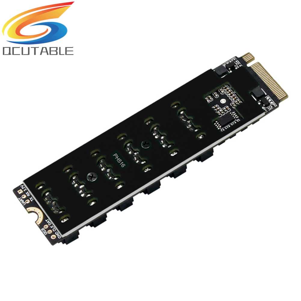 Card Mở Rộng M2 M-EKY PCIE3.0 Sang SATA6G Cho Ổ Cứng SATA