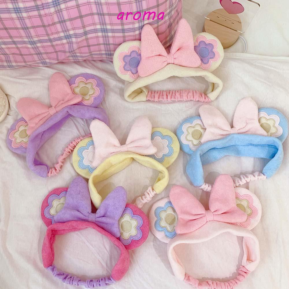 Băng Đô Nhung Lông Thiết Kế Phong Cách Hàn Quốc Dễ Thương