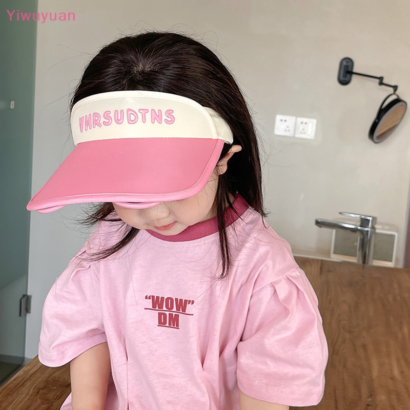 Mũ Lưỡi Trai Hở Chóp Có Kính Chống Nắng Thời Trang Mùa Hè Mới Bảo Vệ Cho Bé Trai Và Bé Gái