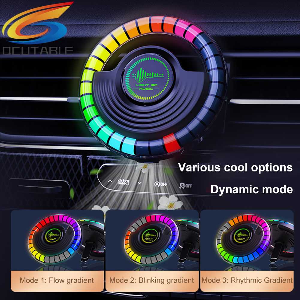 Bộ Khuếch Tán Tinh Dầu Có Đèn LED Cho Xe Hơi