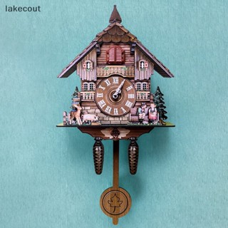 Lt Đồng Hồ Treo Tường Thủ Công Hình Ngôi Nhà Cây Cuckoo Cổ Điển hye