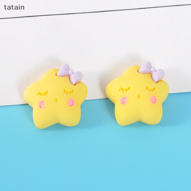 Miếng Dán Hình Đám Mây Mưa Hoạt Hình Dễ Thương Bằng Nhựa Resin Diy