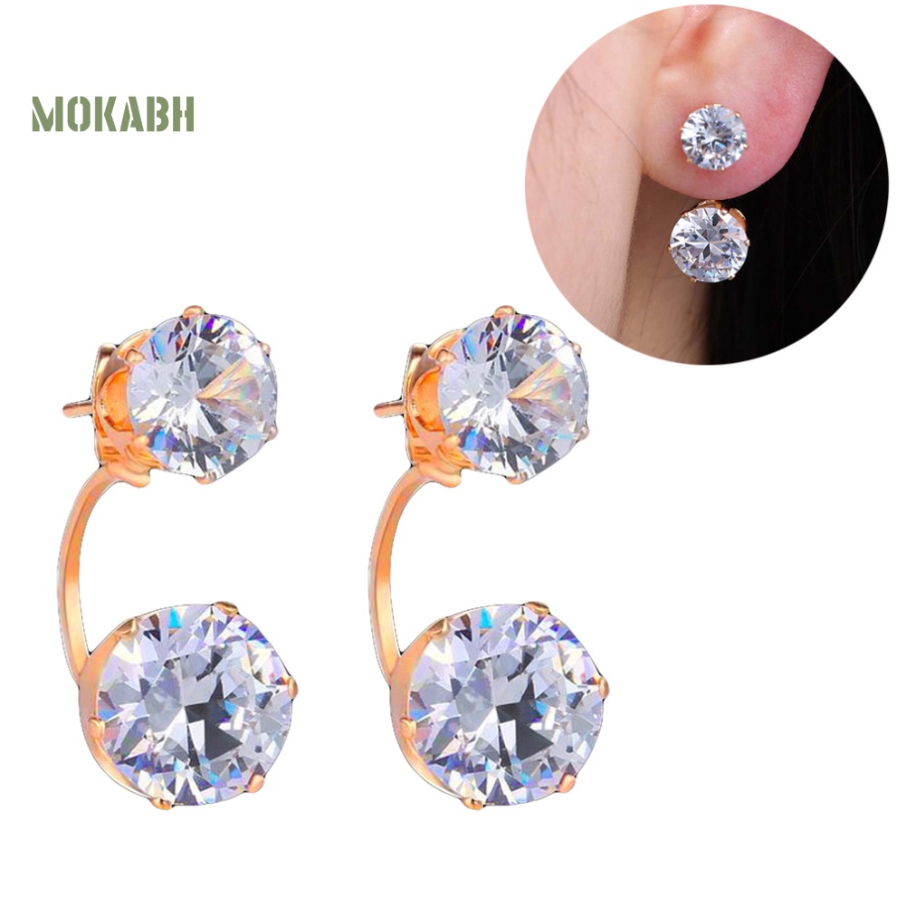 Khuyên Tai Đính Đá Thời Trang Dành Cho Nữ