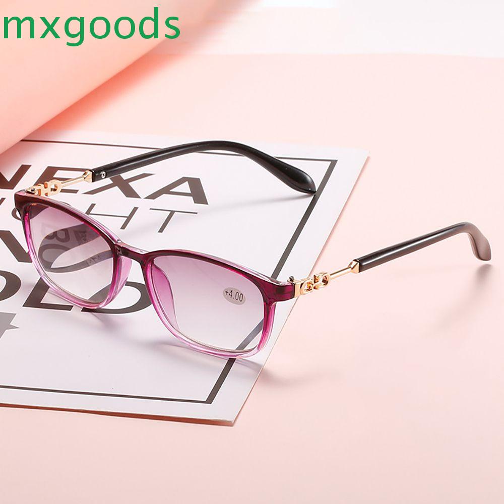 Mắt Kính Đọc Sách Gọng Vuông Bằng Nhựa Resin Chống Bức Xạ Màu Sắc Gradient Dành Cho Nam Nữ