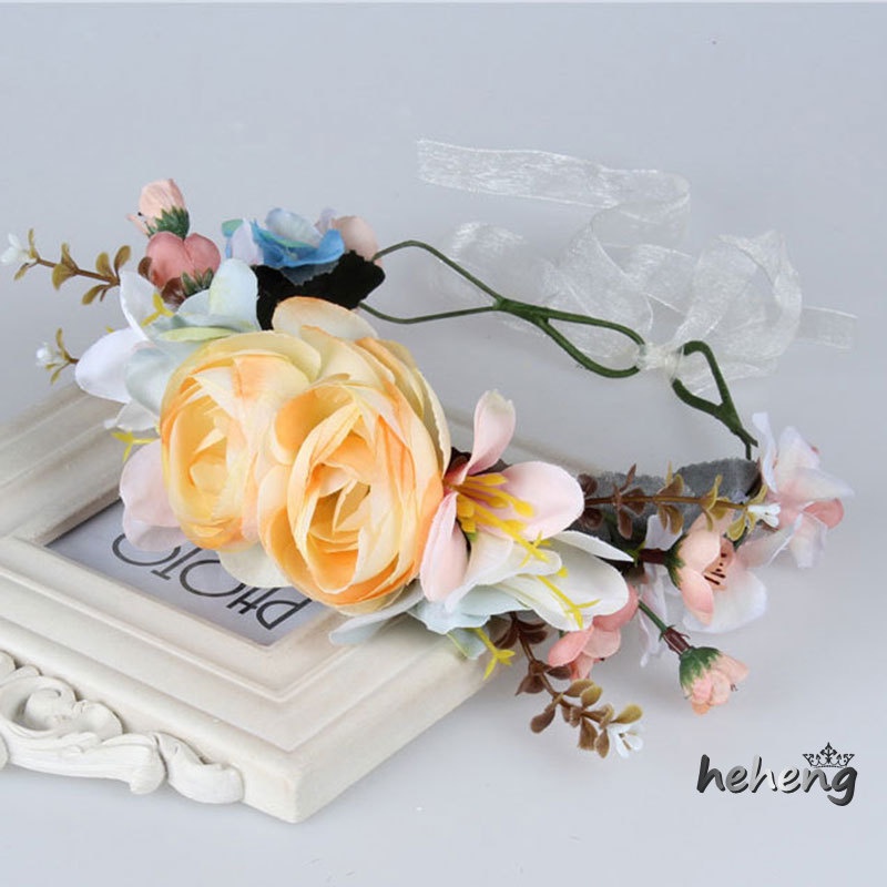 Vòng Hoa Đội Đầu Cho Cô Dâu Ngày Halloween