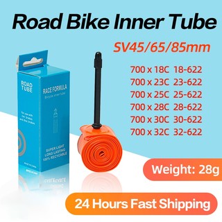 Rrskit nhẹ bên trong ống cho xe đạp 700 x 18 23 25 28 30 32c lốp xe đạp tpu 28g