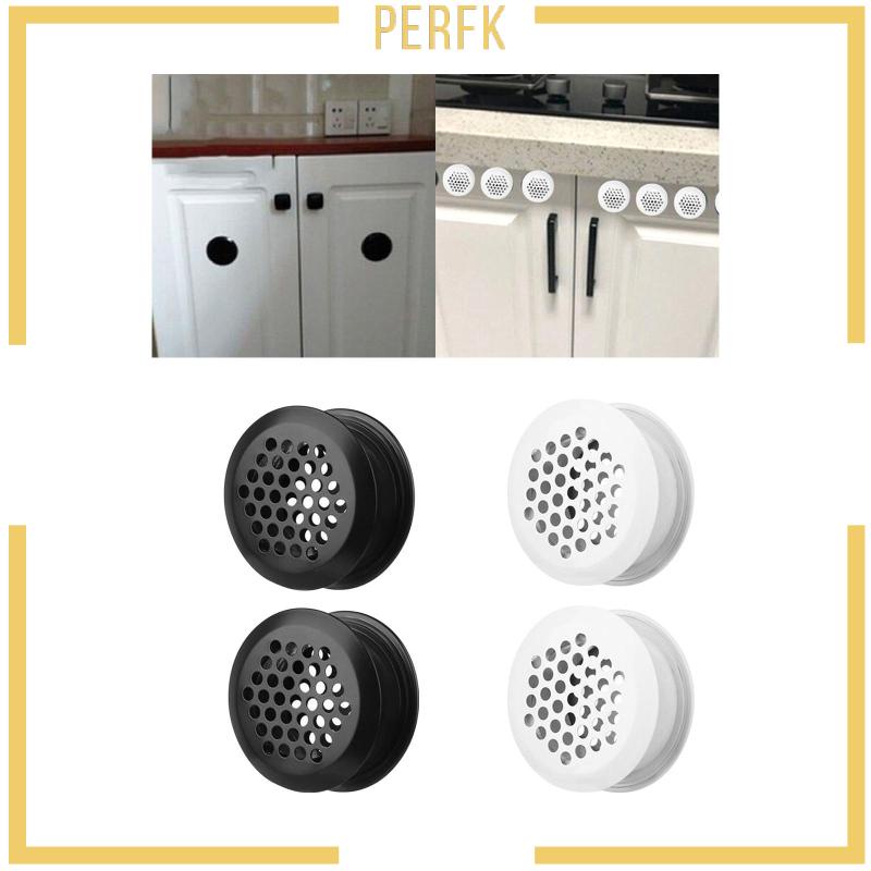 [Perfk] Máy Tản Nhiệt Dạng Lưới Tròn Lỗ Thông Hơi Cà Phê Cho Ống Xả Nhiệt Và Ống Xả