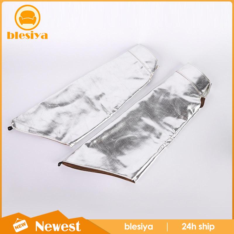 Set 2 Tạp Dề Lá Nhôm Bảo Vệ Chân Cho Phòng Thí Nghiệm / Cá