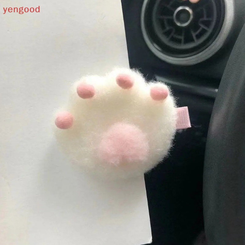 Set 5 Kẹp Tóc Hình Móng Vuốt Mèo Màu Hồng Dễ Thương Thời Trang Thu Đông Cho Bé Gái