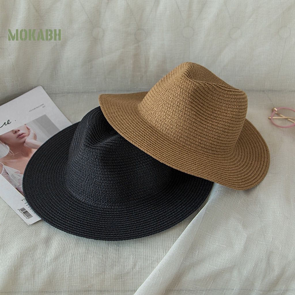 Mũ Panama Phong Cách Anh Quốc Cổ Điển Chống Tia UV Màu Sắc Ngọt Ngào Thời Trang Mùa Hè Cho Nam Và Nữ