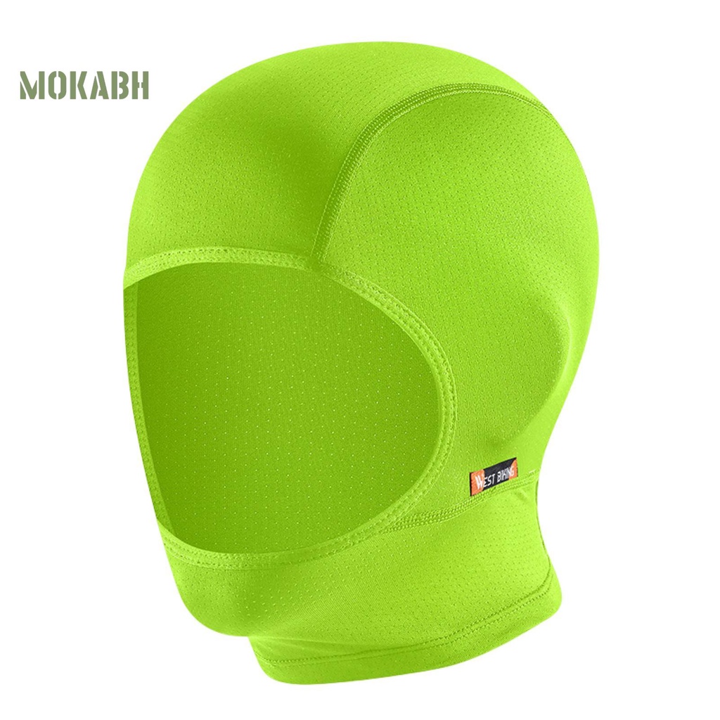 [Mok Abh] Miếng Lót Mũ Bảo Hiểm Mềm Mại Co Giãn Tốt Nhanh Khô Thoáng Khí Bảo Vệ Mặt Và Mặt Cảm Ứng Thoải Mái Khi Đi Xe