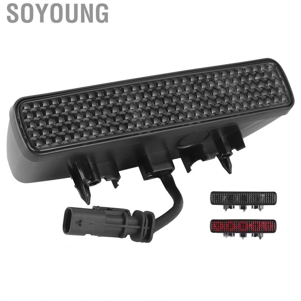 Soyoung 3rd Brake Light  ABS+PC Rear Stop for Wrangler JL 2018‑2020 Auto Parts