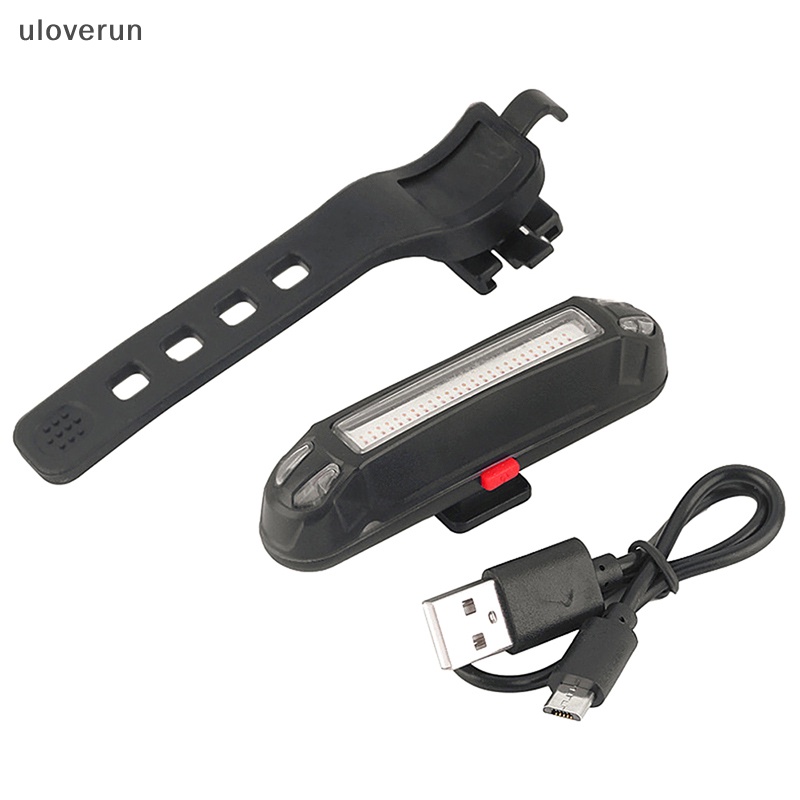 Uloverun Đèn Led Gắn Đuôi Xe Đạp Leo Núi Chống Thấm Nước Sạc Usb