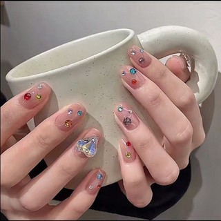 Set 1440 Hạt Đá Tròn Mini Đính Móng Nghệ Thuật