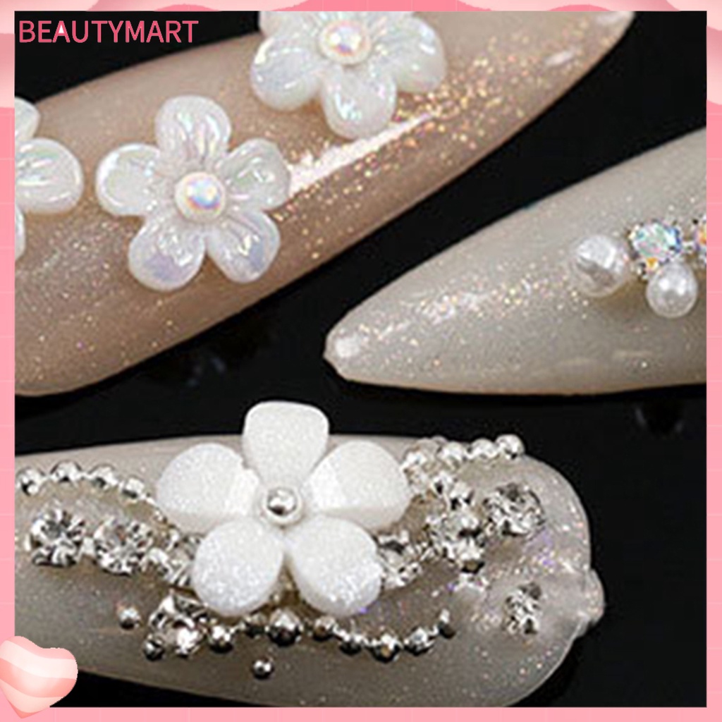 1 Túi Phụ Kiện Trang Trí Móng Tay Tạo Hiệu Ứng Hình Nơ Lấp Lánh Dễ Sử Dụng DIY