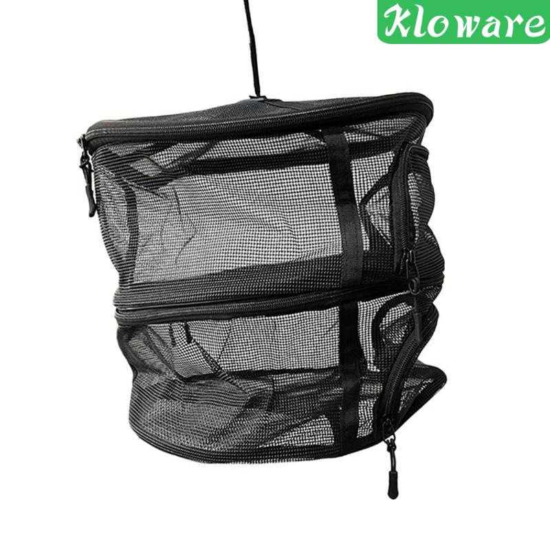 Túi Lưới Phơi Đồ 2 Tầng Gọn Nhẹ Thoáng Khí