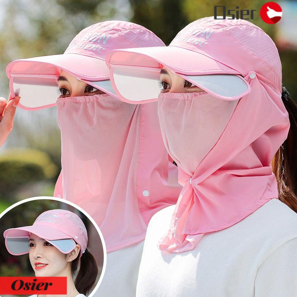 Osier 1 Mũ Bucket Che Phủ Mặt Vành Rộng Bảo Vệ Khi Đi Xe Đạp Ngoài Trời