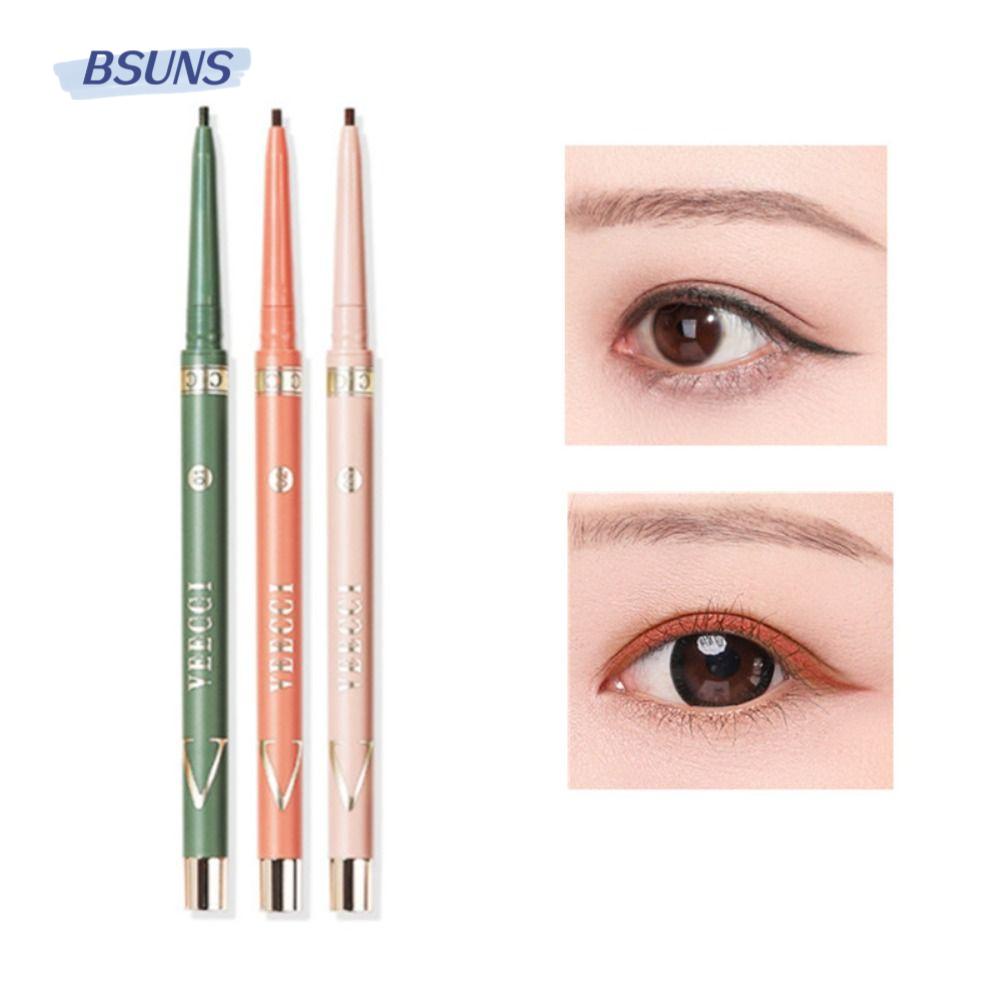 Bút Kẻ Mắt Dạng Gel Mềm Mịn Không Thấm Nước Đậm Sắc Tố BSUNS