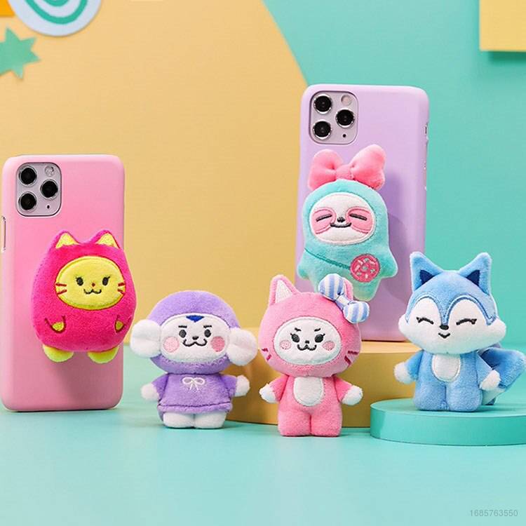 Giá Đỡ Điện Thoại Hình Búp Bê Nhồi Bông Đáng Yêu