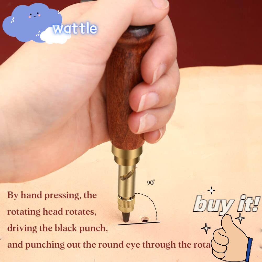 Dụng Cụ Đục Lỗ Thắt Lưng 1.5-4mm Đa Năng Dùng Trong Trường Học / Văn Phòng