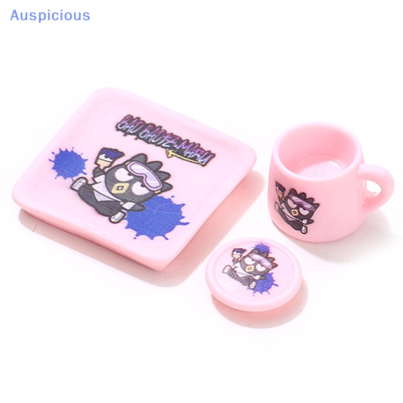 Bộ 2 Tách Uống Cà Phê / Trà Chiều Tỉ Lệ 1 / 12 Dùng Trang Trí Nhà Búp Bê