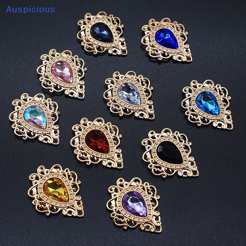 Phụ Kiện Trang Trí Quần Áo Hình Giọt Nước Bằng Acrylic Kích Thước 32 * 26mm