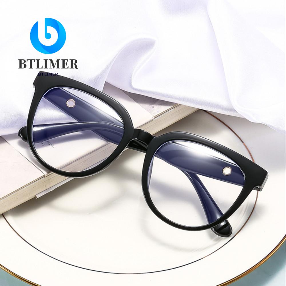 Mắt Kính Gọng Tròn Siêu Nhẹ Chống Ánh Sáng Xanh Thời Trang Phong Cách Vintage