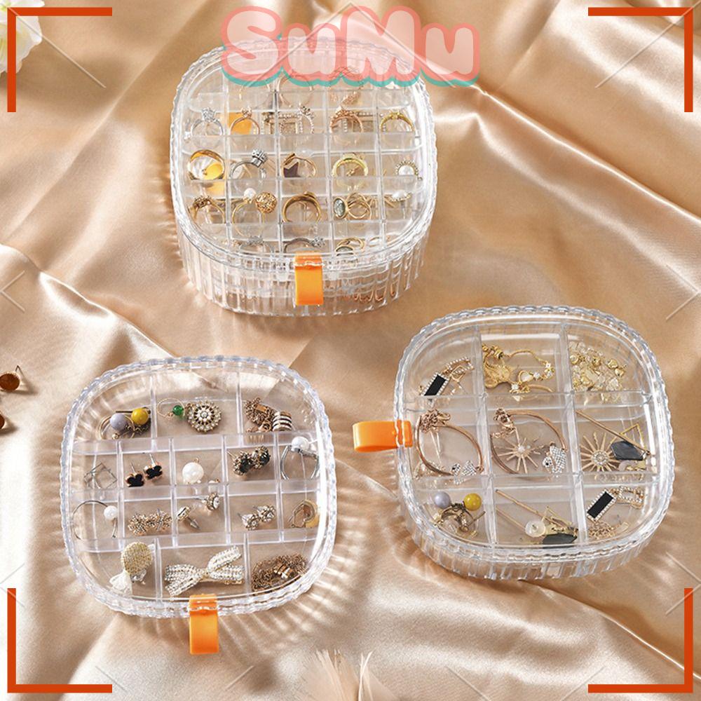 Hộp Đựng Trang Sức Chống Bụi Thiết Kế Đơn Giản Ốp