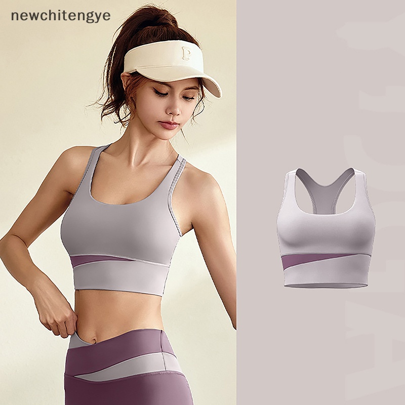 Áo Ngực Thể Thao Thoáng Khí Phối Màu Tương Phản Thời Trang Cho Nữ