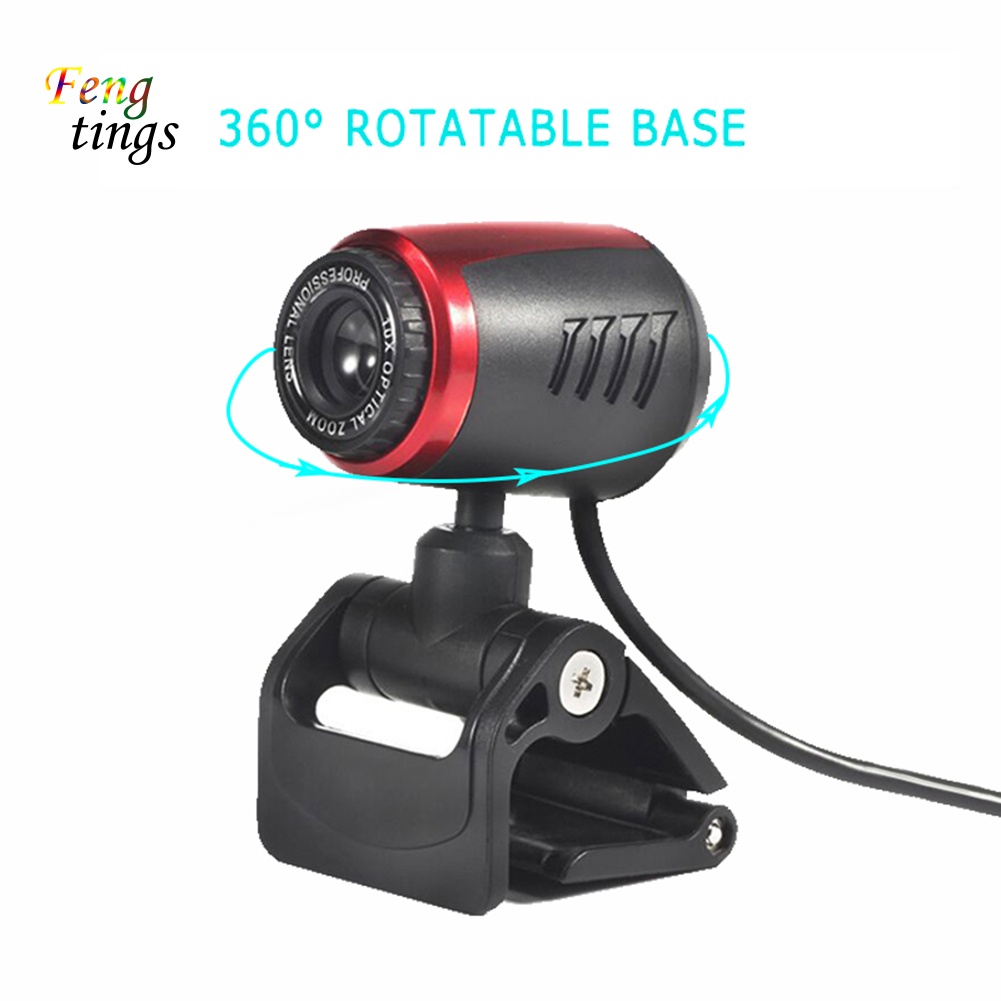 Webcam HD 720P USB Có Micro Cho Laptop / Máy Tính