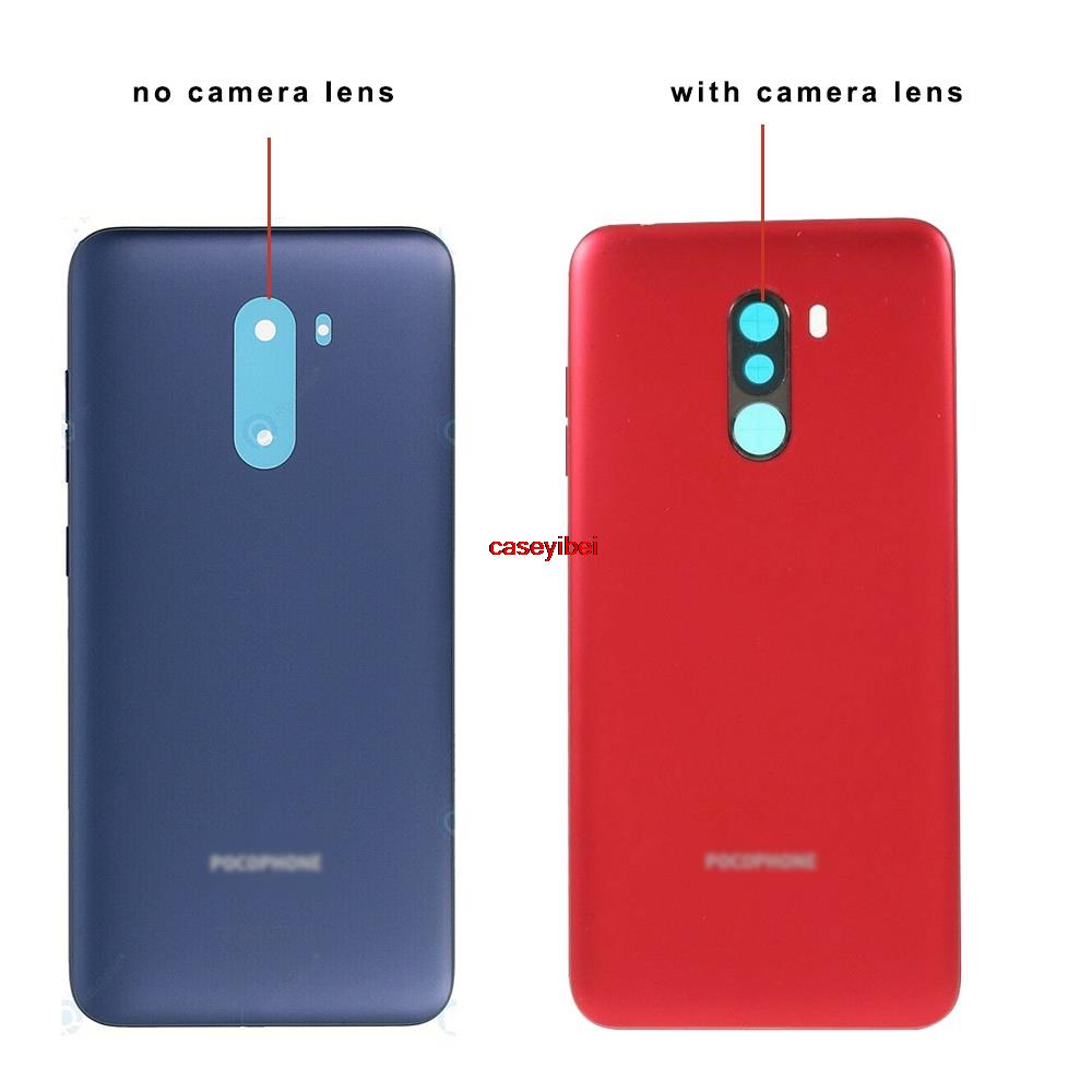 Nắp Đậy Pin + Khung Bảo Vệ Camera Thay Thế Chuyên Dụng Cho Xiaomi Pocophone F1 Xiaomi Pocophone F1