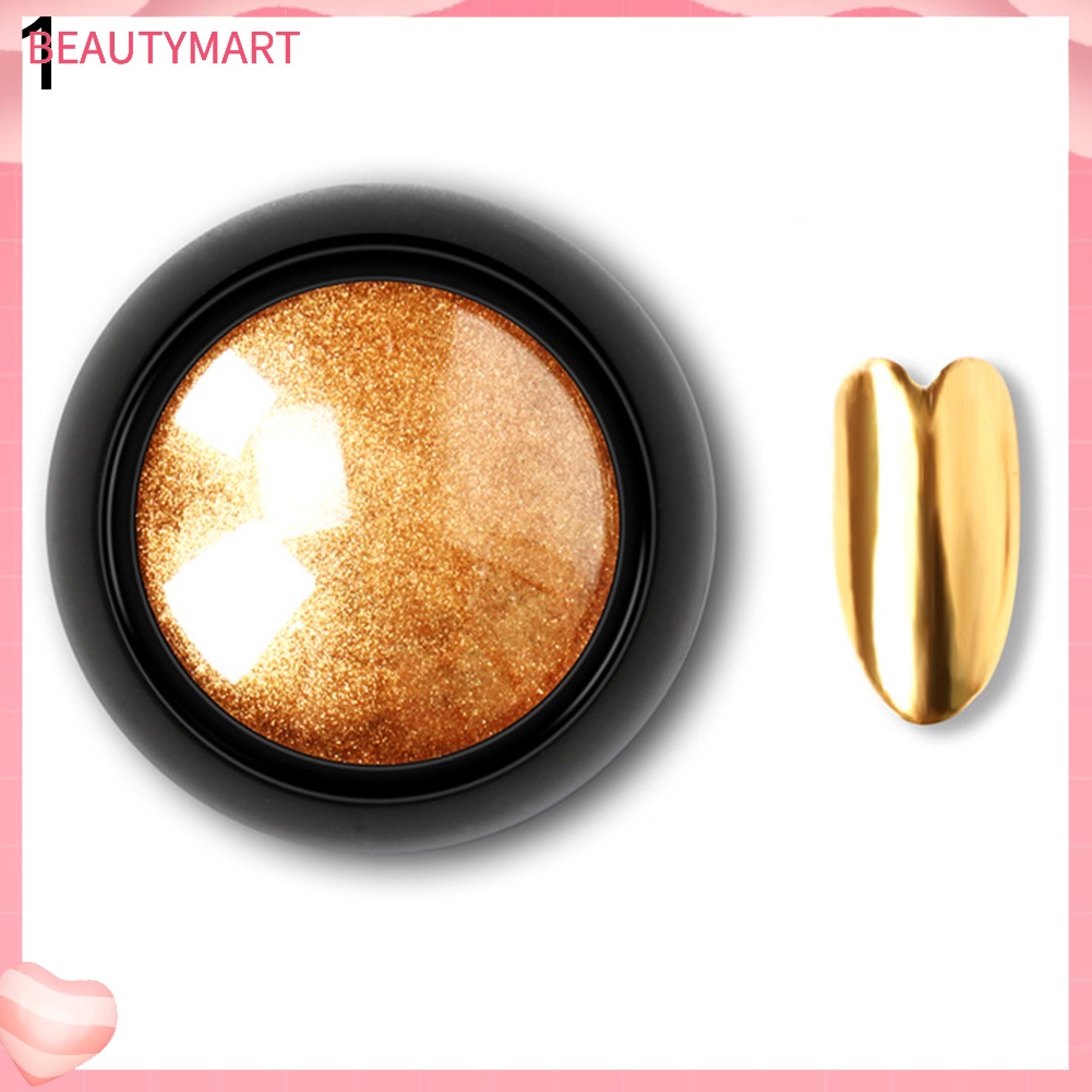 Bột Tráng Gương 12 Màu Bằng Titan Dùng Trang Trí Móng Tay Nghệ Thuật